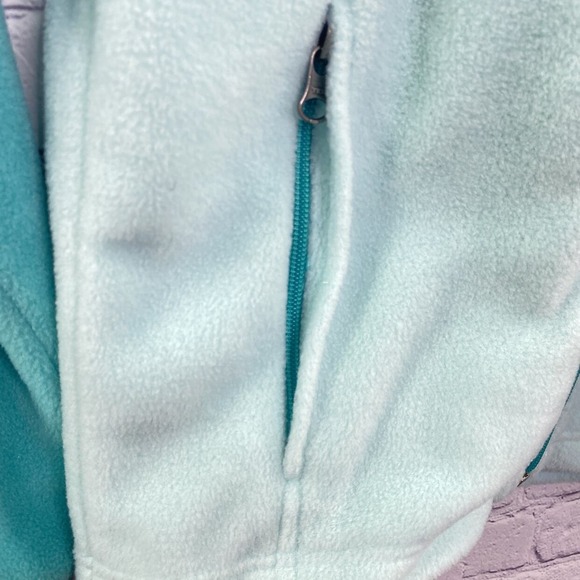 Columbia Girls Fleece Jacket Size Youth M Full Zip Zipper Pockets Outerwear - Picture 3 of 6